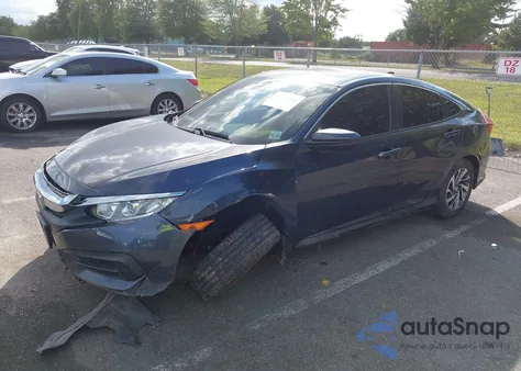 2017 Honda Civic Ex from USA, damaged, VIN 2HGFC2F73HH568947